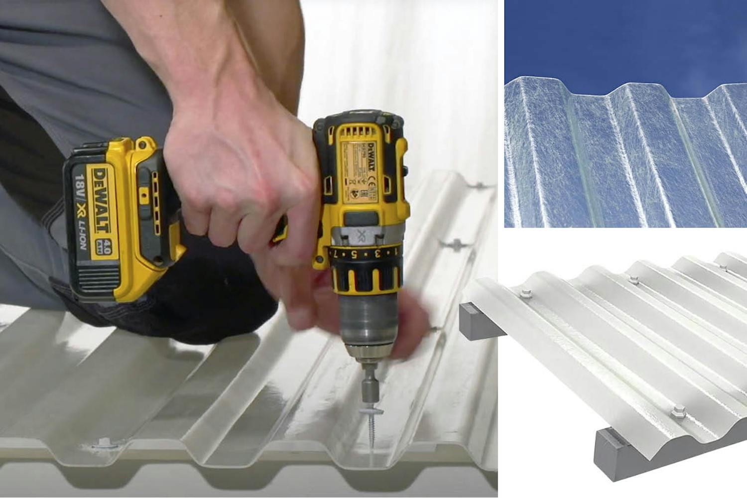 Plasttak med superkrafter Plasttak